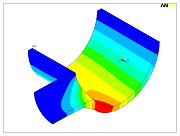 Potrubí - ANSYS model - výsledky